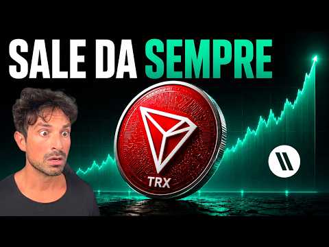 TRON (TRX): TUTTO QUELLO CHE DEVI SAPERE  PERCHÈ SALE DA SEMPRE?