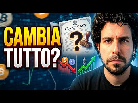 Bitcoin e Crypto Il voto del Clarity Act potrebbe cambiar tutto  Analisi Bitcoin