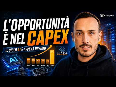 La VERA Opportunità per tradare l’IA è nel CapEx