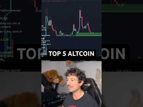 📈SE DOVESSI SCEGLIERE 5 ALTCOIN SAREBBERO QUESTE #crypto #bitcoin #trading
