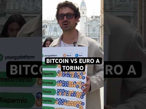 🔥BITCOIN vs EURO – INTERVISTE A TORINO EP.3 #crypto #bitcoin #trading