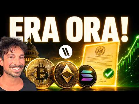 BITCOIN, CRYPTO: QUESTA È UN’OTTIMA NOTIZIA! (FINALMENTE…)