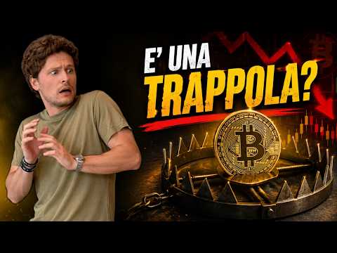 🚨 ALLARME: E’ UNA TRAPPOLA?! 🚨 MORNING w/CRYPTO: BITCOIN / ALTCOINS [time sensitive]