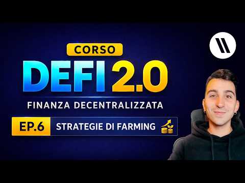 CORSO DI DEFI (FINANZA DECENTRALIZZATA) 2.0  GUIDA COMPLETA AL FARMING con ESEMPI DI PORTAFOGLIO