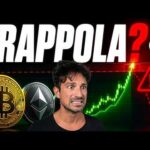 BITCOIN, CRYPTO: IL MERCATO VUOLE SALIRE… MA C’È UN GROSSO PROBLEMA