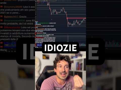 😡QUESTE COSE MI FANNO INCA**ARE #crypto #bitcoin #trading