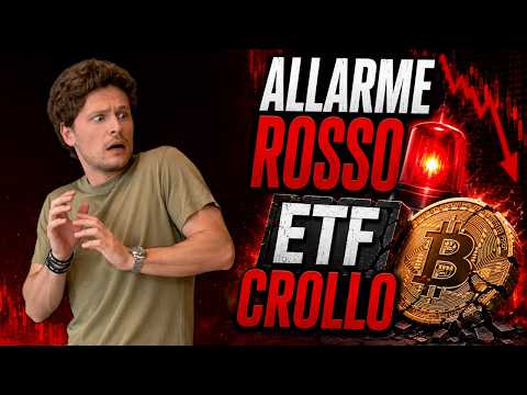 🚨 ALLARME CROLLO: STANNO SCAPPANDO?! 🚨 MORNING w/CRYPTO: BITCOIN / ALTCOINS [time sensitive]