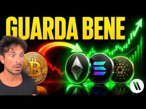BITCOIN, CRYPTO: HO NOTATO UNA COSA MOLTO INTERESSANTE (GUARDA BENE…)