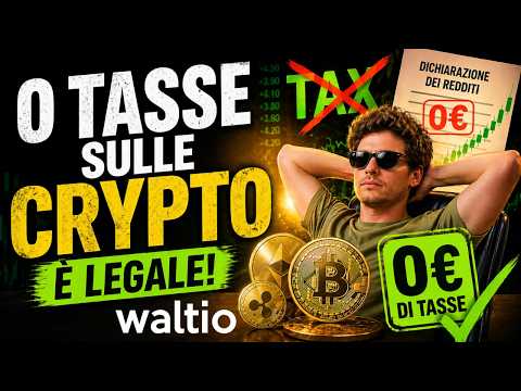 💸 0 TASSE SULLE CRYPTO: E’ POSSIBILE! [panoramica completa 2026]