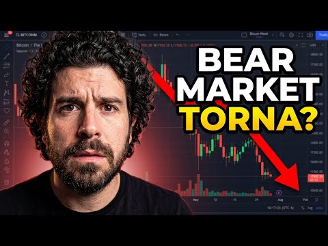 Bitcoin è in bilico: sta per tornare il Bear Market?