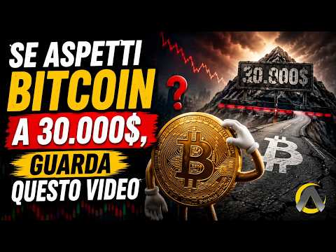 Se aspetti Bitcoin a 30.000$, guarda questo video