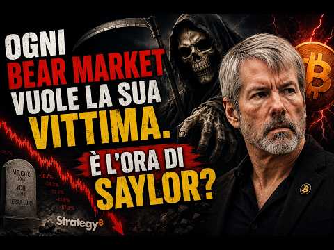 Ogni Bear Market Vuole la Sua Vittima .  È l’Ora di Saylor ?