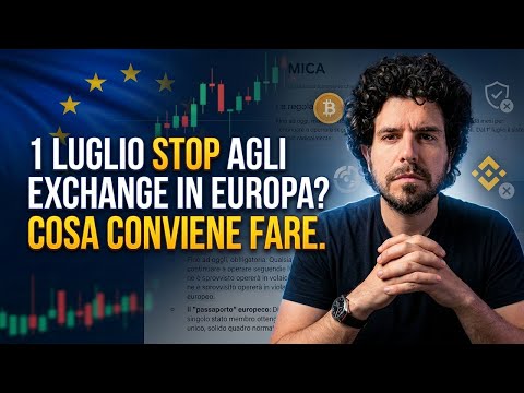 Nuove Regole Crypto: L’Europa Sta Cambiando Tutto