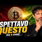 BITCOIN, CRYPTO: QUESTO È IL MOMENTO CHE ASPETTAVO DA 4 ANNI