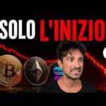 BITCOIN, CRYPTO: ATTENZIONE! IL CROLLO POTREBBE NON ESSERE FINITO (ASCOLTA)