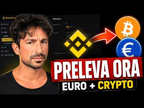 COME PRELEVARE DA BINANCE (CRYPTO ED EURO)  GUIDA PASSO-PASSO