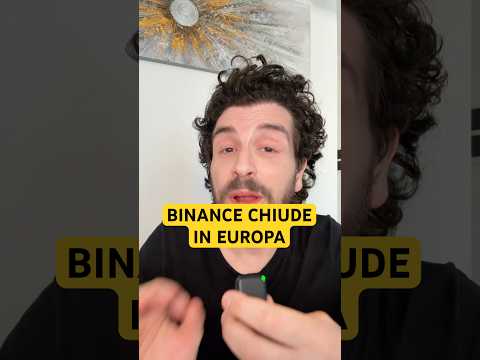 Bitcoin Crolla ancora mentre Binance Chiude in Europa!