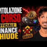 BITCOIN, CRYPTO: EMERGENZA CROLLO, CHE SUCCEDE?  UFFICIALE: BINANCE CHIUDE IN EUROPA