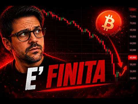 NON SI METTE BENE! GUARDATE QUESTO TARGET! BITCOIN, TUTTO DIPENDE DAI PROSSIMI GIORNI!