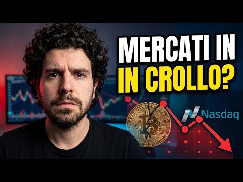 I mercati USA non reggono  Bitcoin crolla