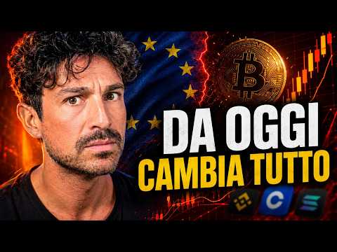 BITCOIN, CRYPTO: DA OGGI CAMBIA TUTTO (ASCOLTA BENE)