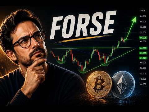 NON FATEVI FREGARE! BITCOIN STA FORMANDO IL BOTTOM! ETHEREUM E’ AVANTI ! COSA PUO’ SUCCEDERE?!