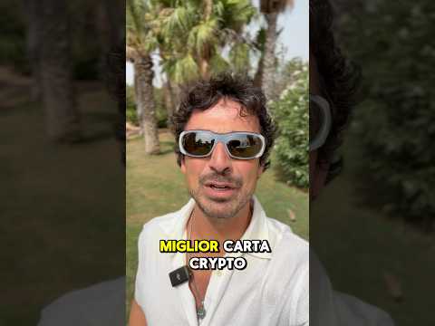 ❓QUAL É LA MIGLIORE CARTA CRYPTO OGGI? #trading #bitcoin #crypto