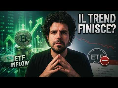 Bitcoin ETF: La fine del trend positivo?
