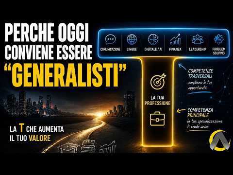 LAVORO: Perché oggi conviene essere GENERALISTI