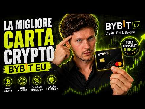 🤯 10% CASHBACK E ABBONAMENTI GRATIS 🤯 BYBIT CARD: LA MIGLIORE CARTA A MANI BASSE