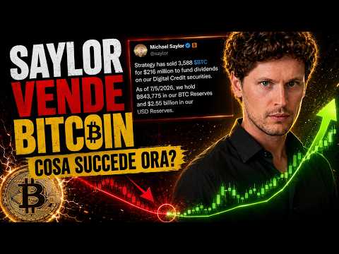 🚨 ALLARME SAYLOR: VENDE OLTRE 3500 BITCOIN [time sensitive]