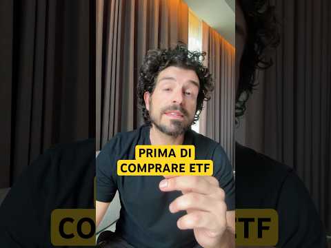 Non comprare ETF prima di sapere questo