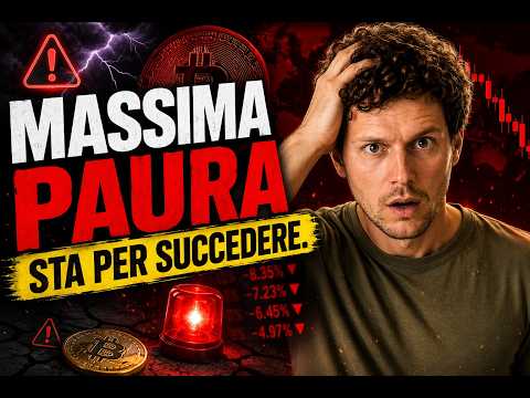 🚨 PANICO? ASCOLTAMI BENE 🚨 BITCOIN / ALTCOINS [time sensitive]