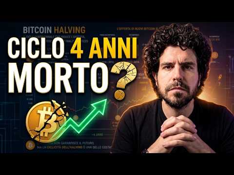 Il ciclo di 4 anni di Bitcoin è morto? Cosa lo muove davvero adesso
