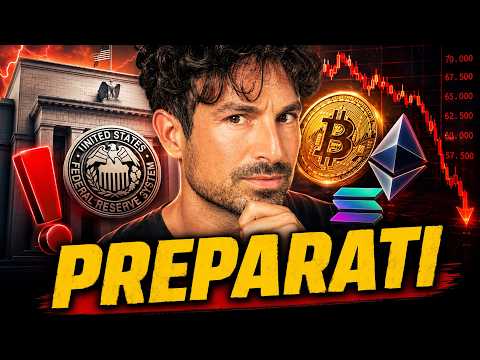 BITCOIN, CRYPTO: OGGI LA FED DECIDE TUTTO! (TIENITI FORTE…)
