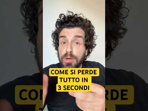 Come si perde tutto in 3 secondi  Trading con leva