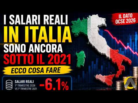 SALARI in Italia sempre peggio … Ecco cosa fare.