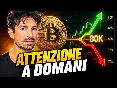 BITCOIN, CRYPTO: QUESTA SETTIMANA SI DECIDE TUTTO