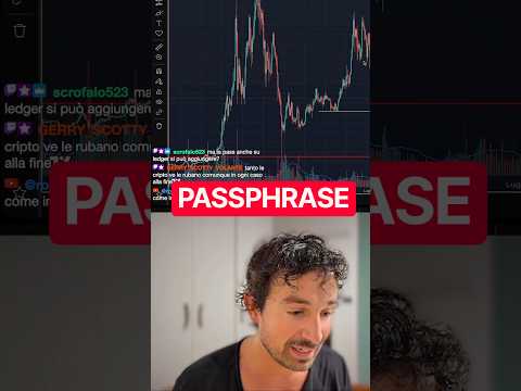 QUESTA COSA É FONDAMENTALE PER LA SICUREZZA! #bitcoin #crypto #trading