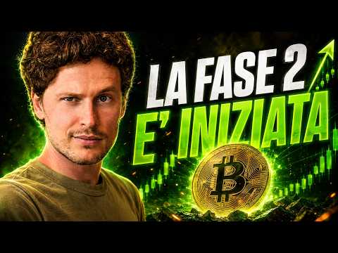 🤯 ATTENZIONE: LA FASE 2 E’ INIZIATA? COSA E’ SUCCESSO DOPO 🤯 BITCOIN / ALTCOINS [time sensitive]