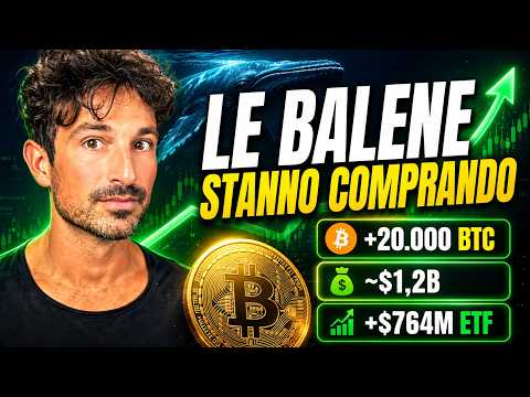 BITCOIN, CRYPTO: STANNO COMPRANDO TUTTI (GUARDA QUESTI DATI), EPPURE…