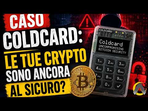 Caso Coldcard: le tue crypto sono ancora al sicuro ?