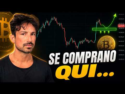 BITCOIN, CRYPTO: QUESTO È IL TEST PIÙ IMPORTANTE (ASCOLTA BENE)