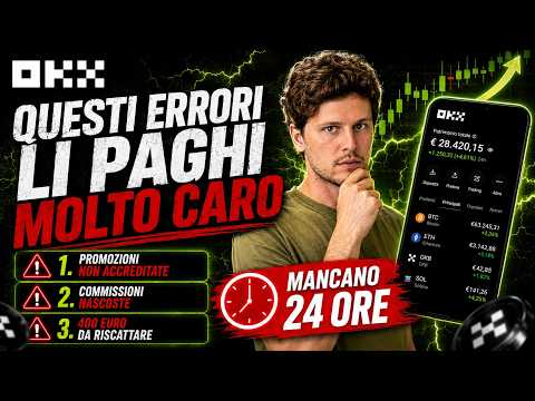 🚨 NESSUNO TE LO DICE: QUESTI 3 ERRORI TI COSTANO CARO 🚨 BITCOIN / ALTCOINS