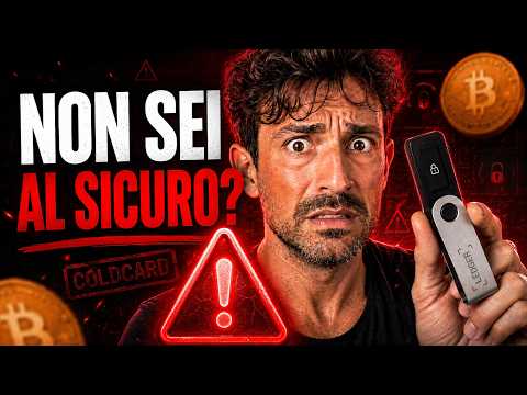 GLI HARDWARE WALLET NON SONO SICURI??  COSA FARE ORA dopo il caso COLDCARD??