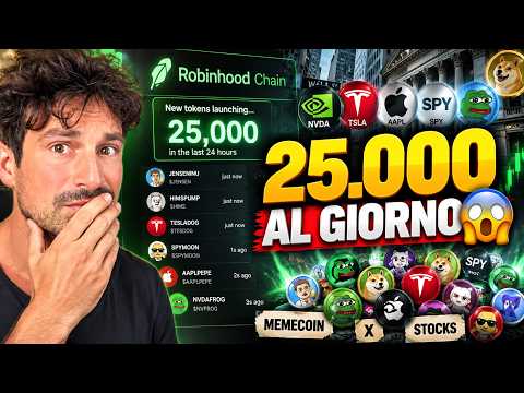 LA NUOVA MEMECOIN SEASON SU ROBINHOOD CHAIN: COSA STA SUCCEDENDO?