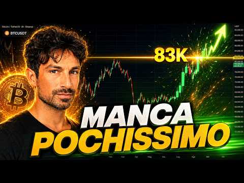 BITCOIN, CRYPTO: SIAMO A UN SOFFIO DALLA RIPARTENZA VERA (ASCOLTA BENE…)
