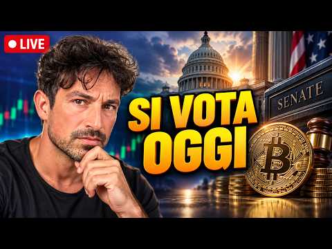 CLARITY ACT LIVE: IL VOTO CHE PUÒ CAMBIARE TUTTO PER BITCOIN E CRYPTO