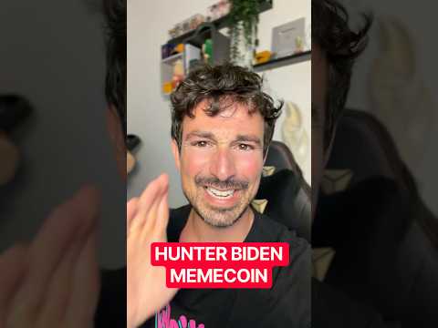 🤯IL FIGLIO DI BIDEN LANCIA UNA MEMECOIN #trading #crypto #bitcoin