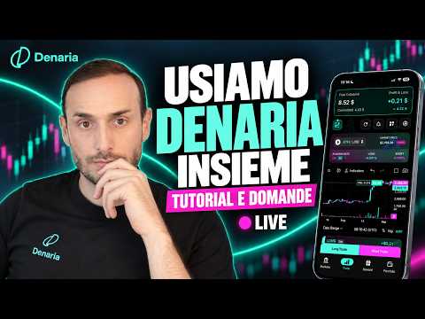Usiamo DENARIA insieme: TUTORIAL e Domande 🔴 Live